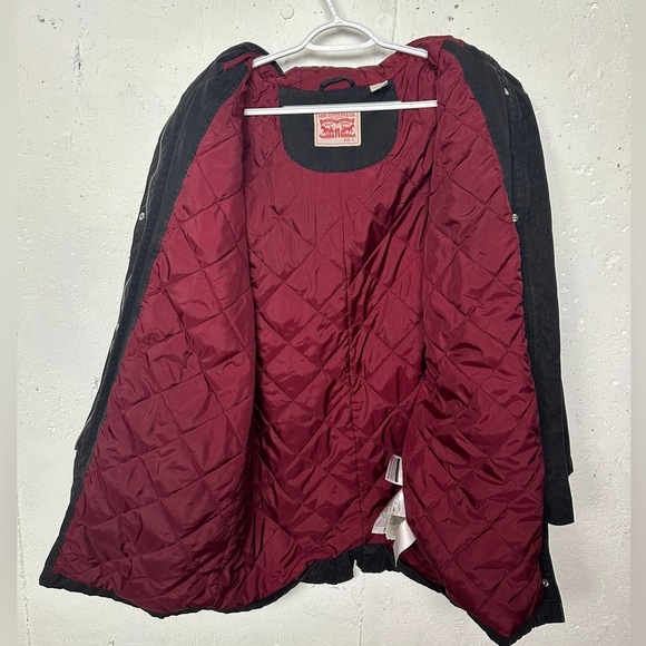 Levi's Black Hooded Jacket - Picture 4 of 7